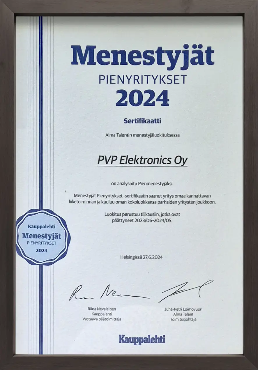 Menestyjät 2024